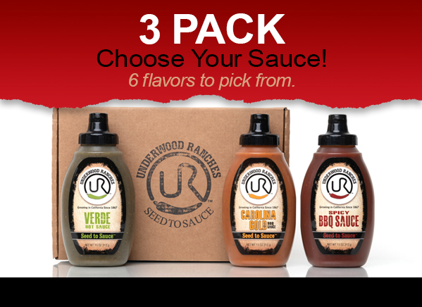 3 pack underwood ranches jalapeno sauces